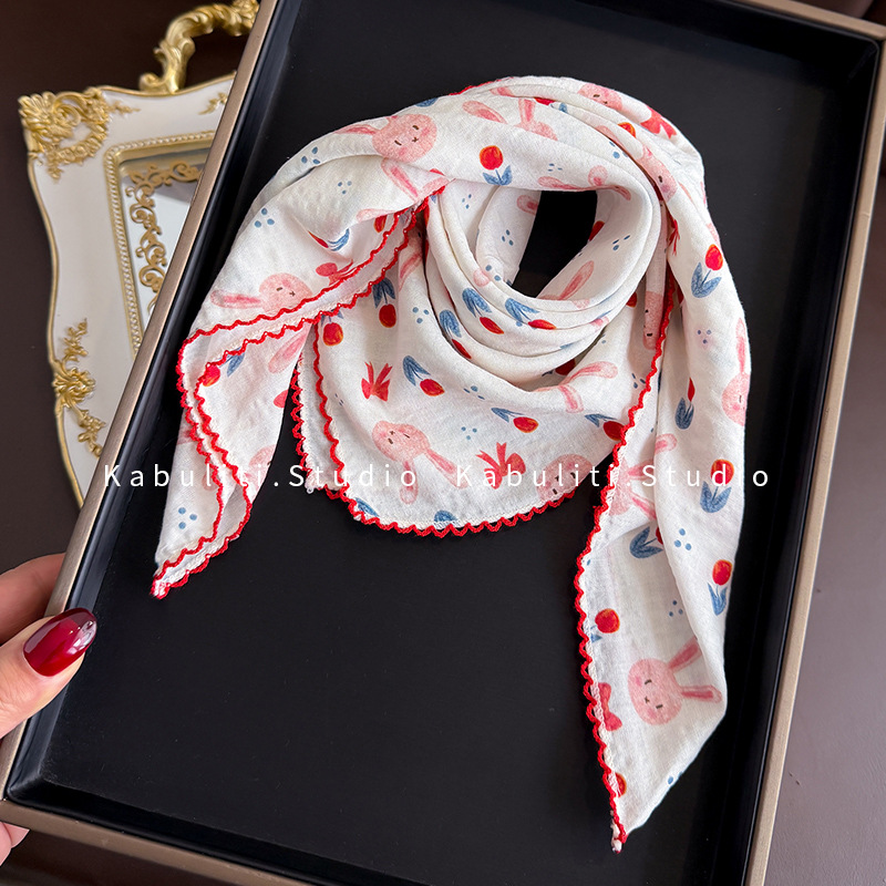 Katoenen linnen vierkante sjaa - Head Wrap Turban recensie en prijs