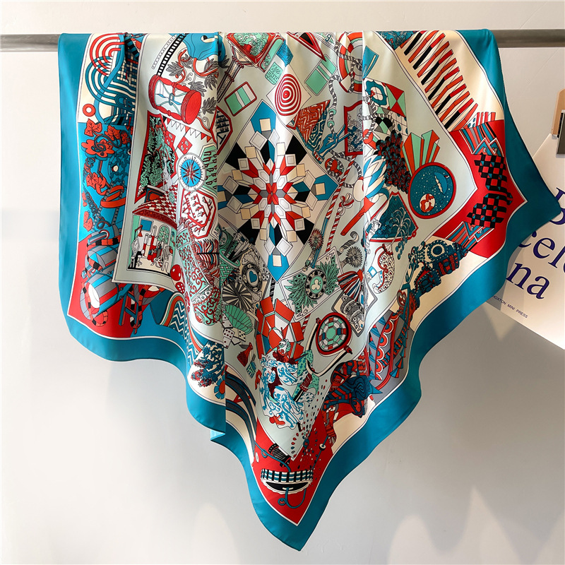 2026 Nieuwe Vierkante Twill Zi - Head Wrap Turban recensie en prijs