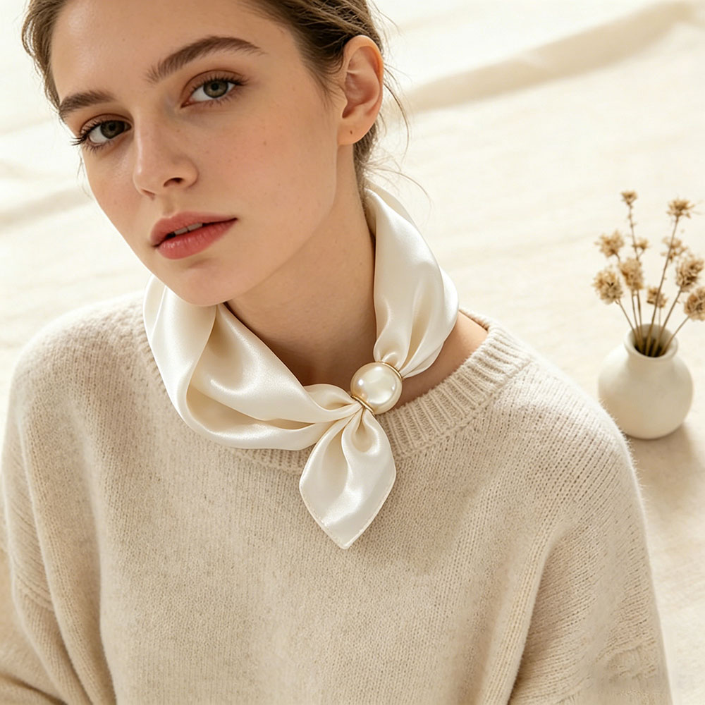 Sjaalketting Zijde Lui Magneti - Silk Neck Scarf recensie en prijs