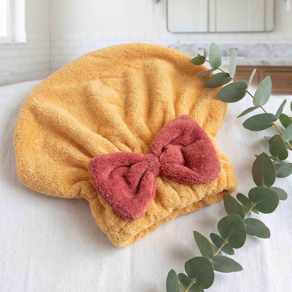 Microvezel haar droogkap, snel - Head Wrap Turban recensie en prijs
