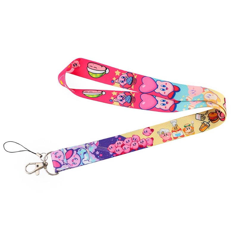 Hot Cute Kirby Lanyard Kleurri - Lanyard Badge Holder recensie en prijs
